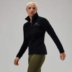 Berghaus Women's Prism 2.0 Micro Half Zip - Black/Black Clearance