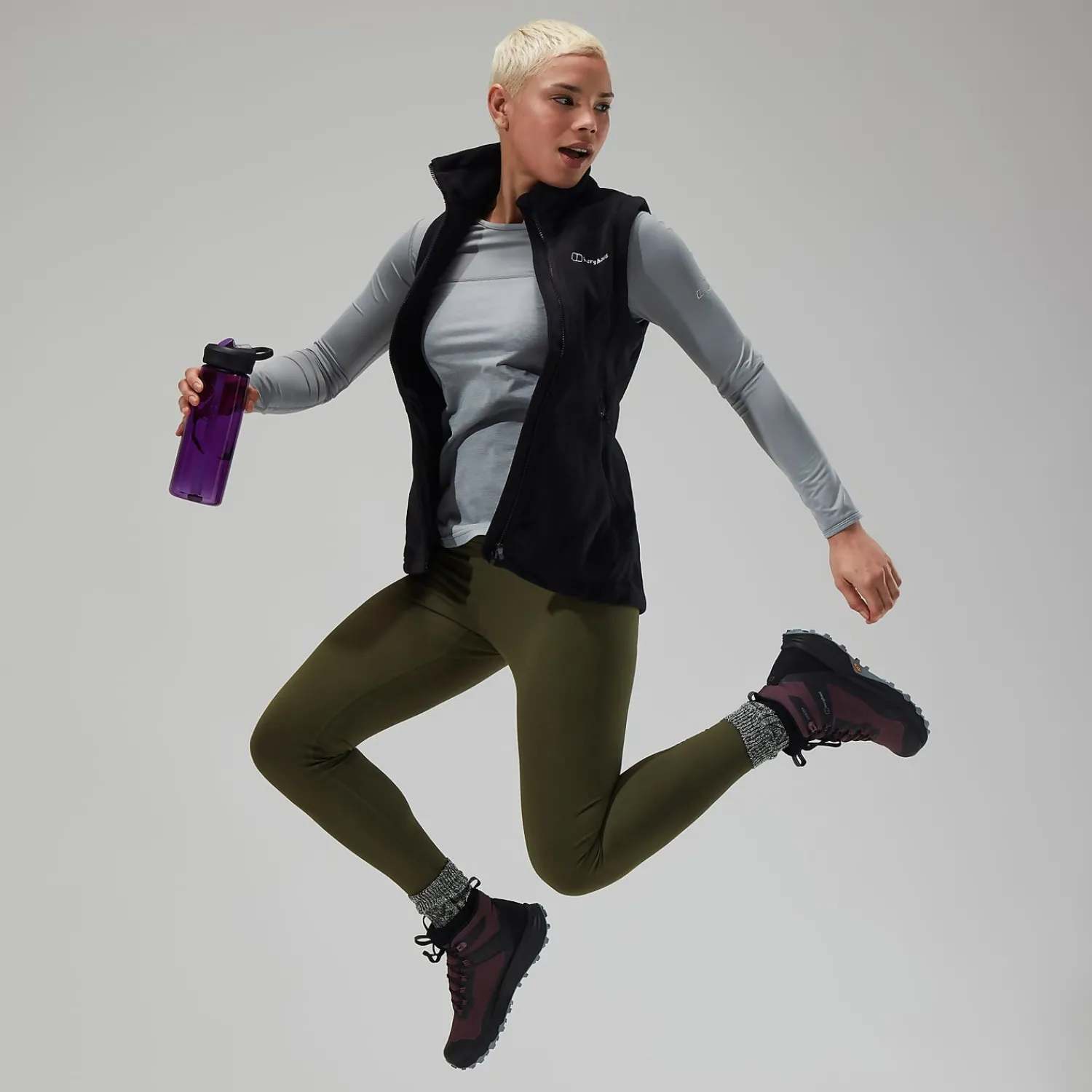 Berghaus Women's Prism Polartec InterActive Vest - Black Best
