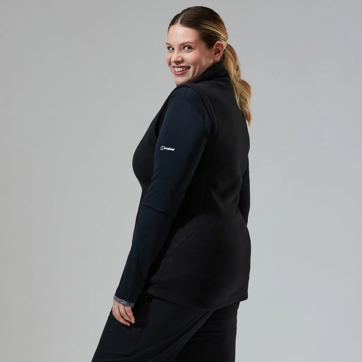 Berghaus Women's Prism Polartec InterActive Vest - Black Best