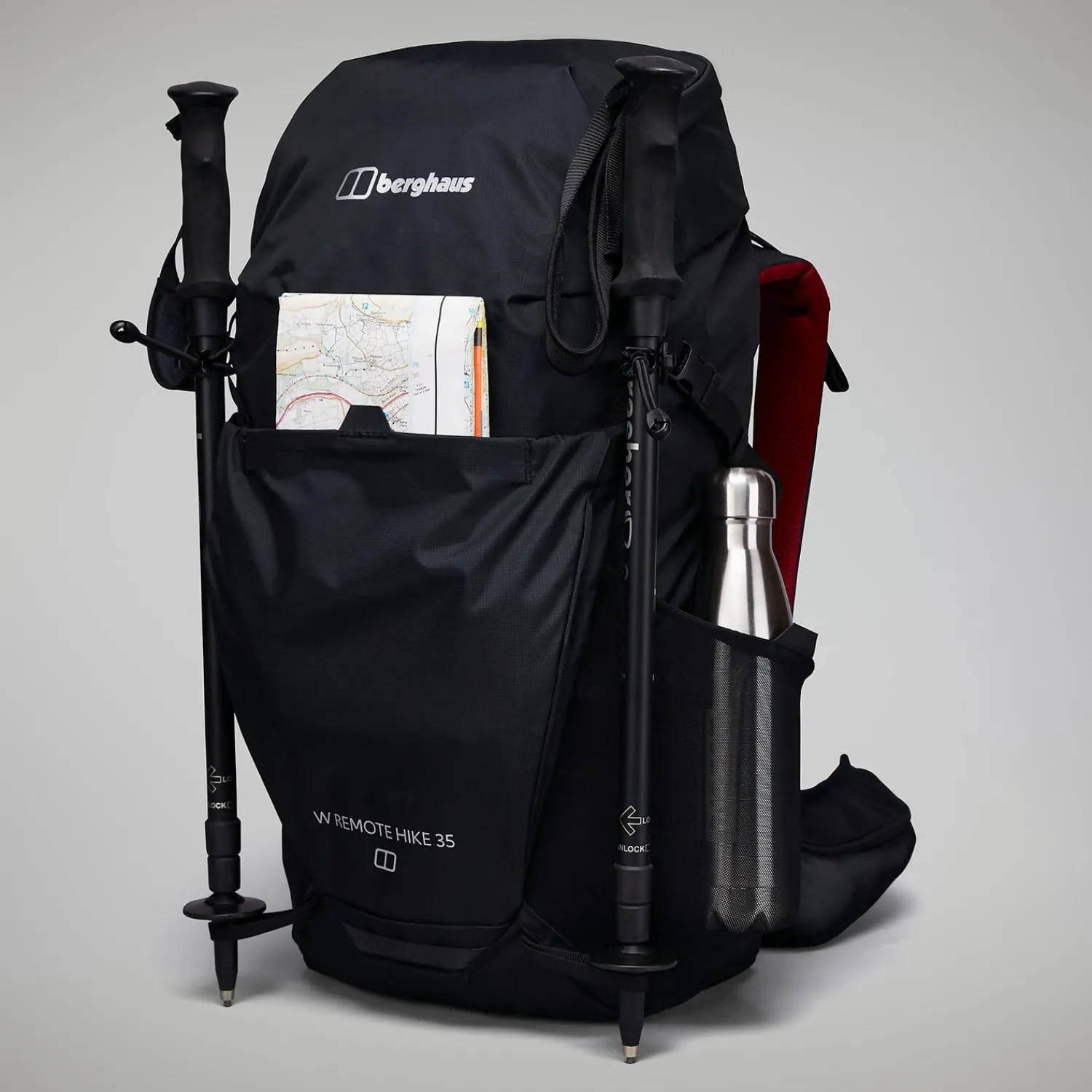 Berghaus Women's Remote Hike 35 Rucsac - Black Clearance