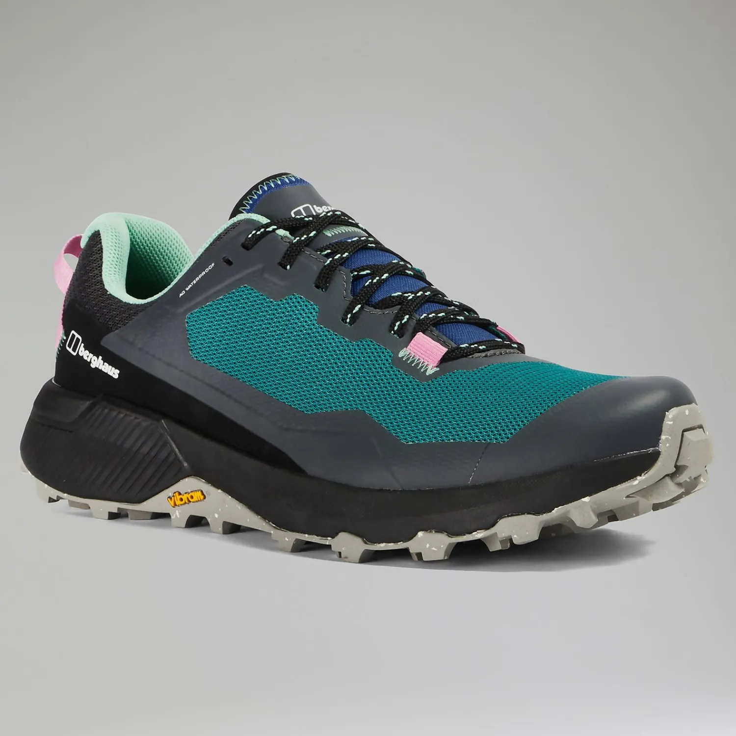 Berghaus Women's Revolute Active Shoe - Black/Dark Turquoise New