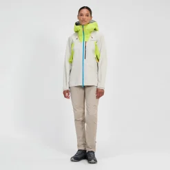 Berghaus Women's Ridge-Seeker Waterproof Jacket - Grey/Yellow Clearance