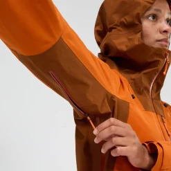 Berghaus Women's Ridge-Seeker Waterproof Jacket - Orange/Brown Sale