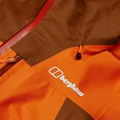Berghaus Women's Ridge-Seeker Waterproof Jacket - Orange/Brown Sale