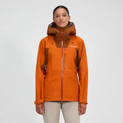 Berghaus Women's Ridge-Seeker Waterproof Jacket - Orange/Brown Sale