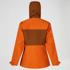 Berghaus Women's Ridge-Seeker Waterproof Jacket - Orange/Brown Sale