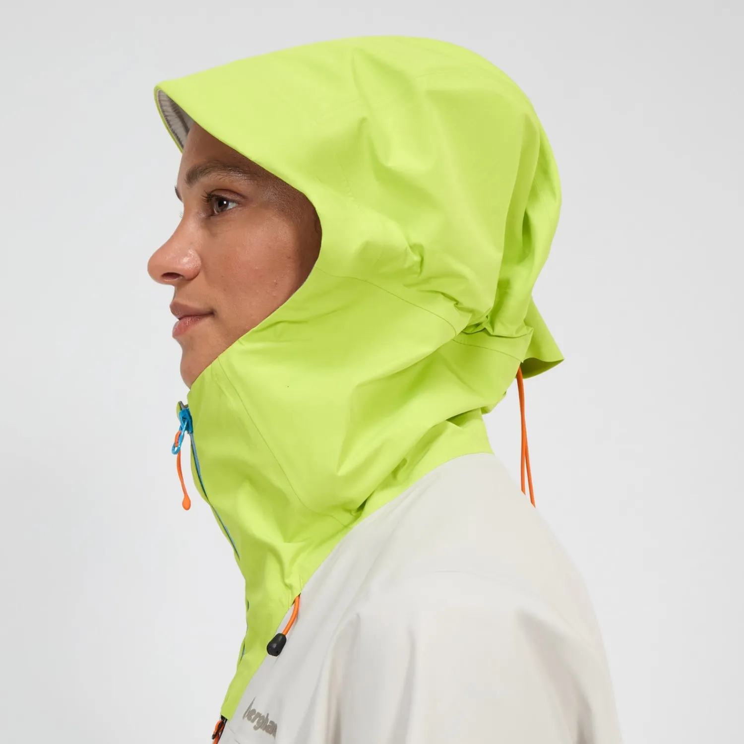 Berghaus Women's Ridge-Seeker Waterproof Jacket - Grey/Yellow Clearance