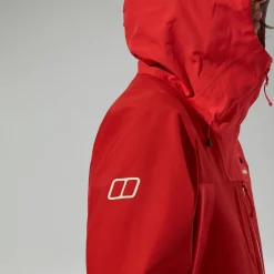 Berghaus Women's Ridge-Seeker Waterproof Jacket - Red Discount