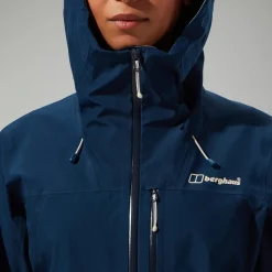 Berghaus Women's Ridge-Seeker Waterproof Jacket - Blue Discount