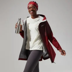 Berghaus Women's Rothley Jacket - Dark Red/Dark Brown Best