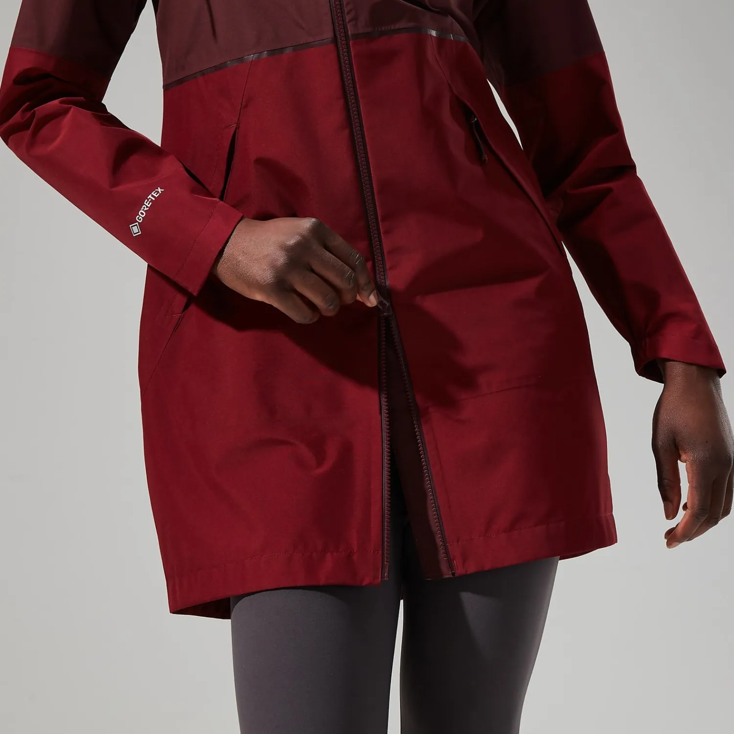 Berghaus Women's Rothley Jacket - Dark Red/Dark Brown Best