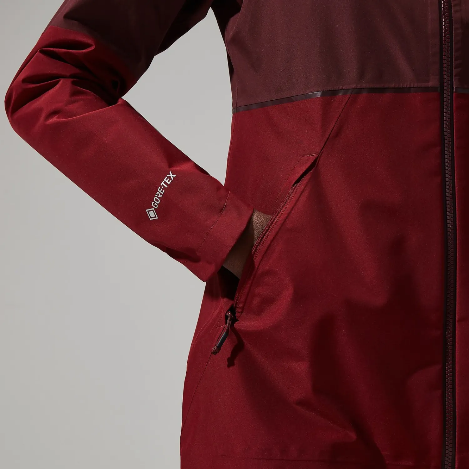 Berghaus Women's Rothley Jacket - Dark Red/Dark Brown Best