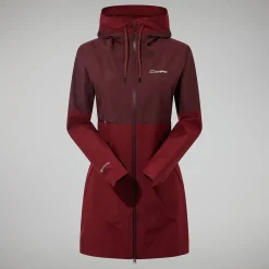 Berghaus Women's Rothley Jacket - Dark Red/Dark Brown Best