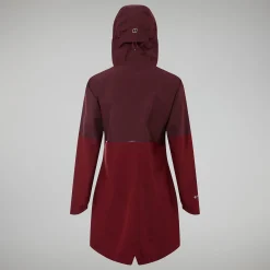 Berghaus Women's Rothley Jacket - Dark Red/Dark Brown Best