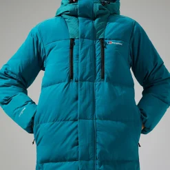 Berghaus Women's Saffren Duster Hooded Down Insulated Jacket - Turquoise Sale