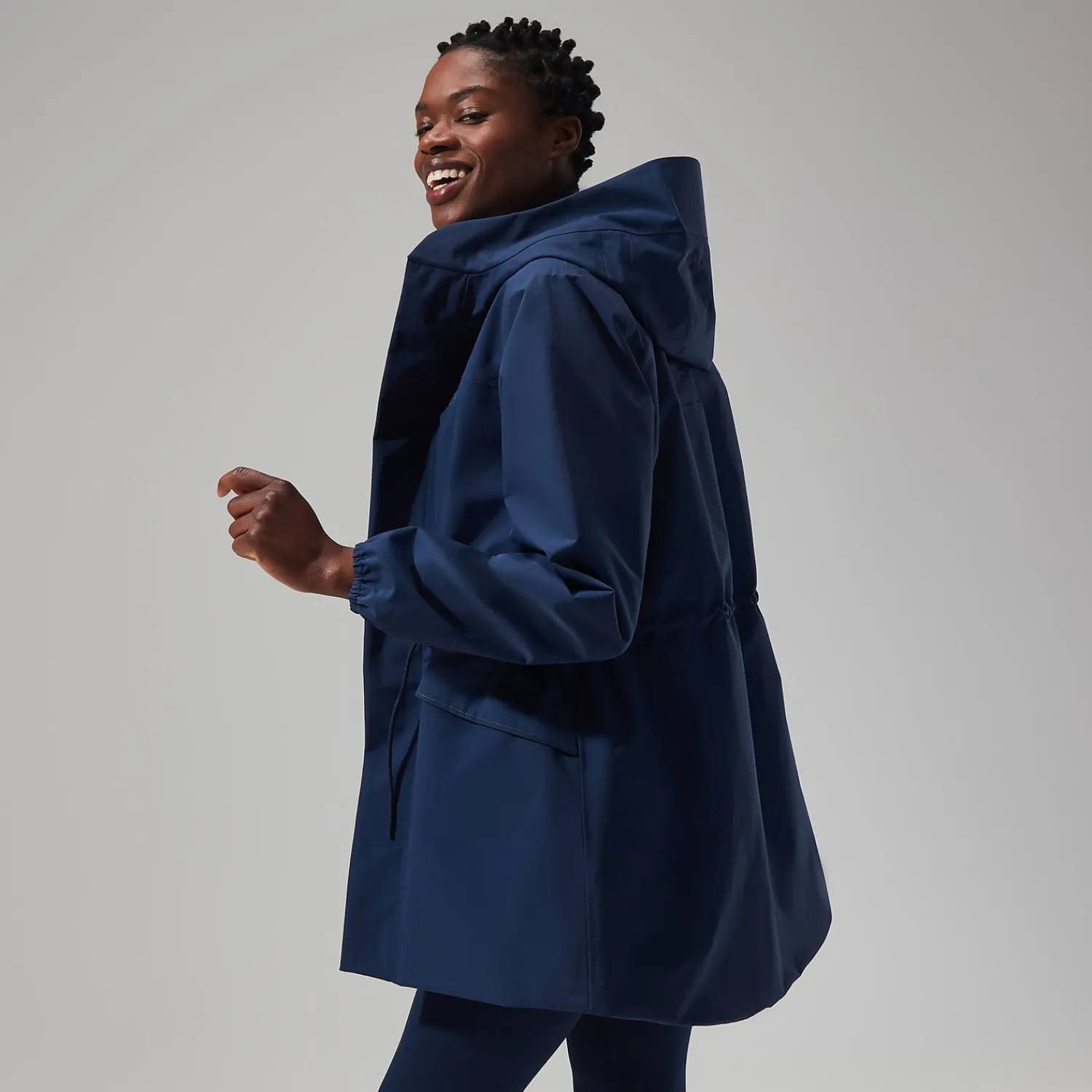 Berghaus Women's Swirlhow Hooded Jacket - Dark Blue Discount