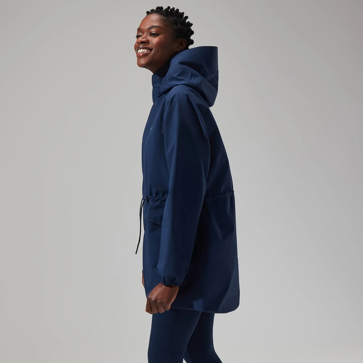 Berghaus Women's Swirlhow Hooded Jacket - Dark Blue Discount