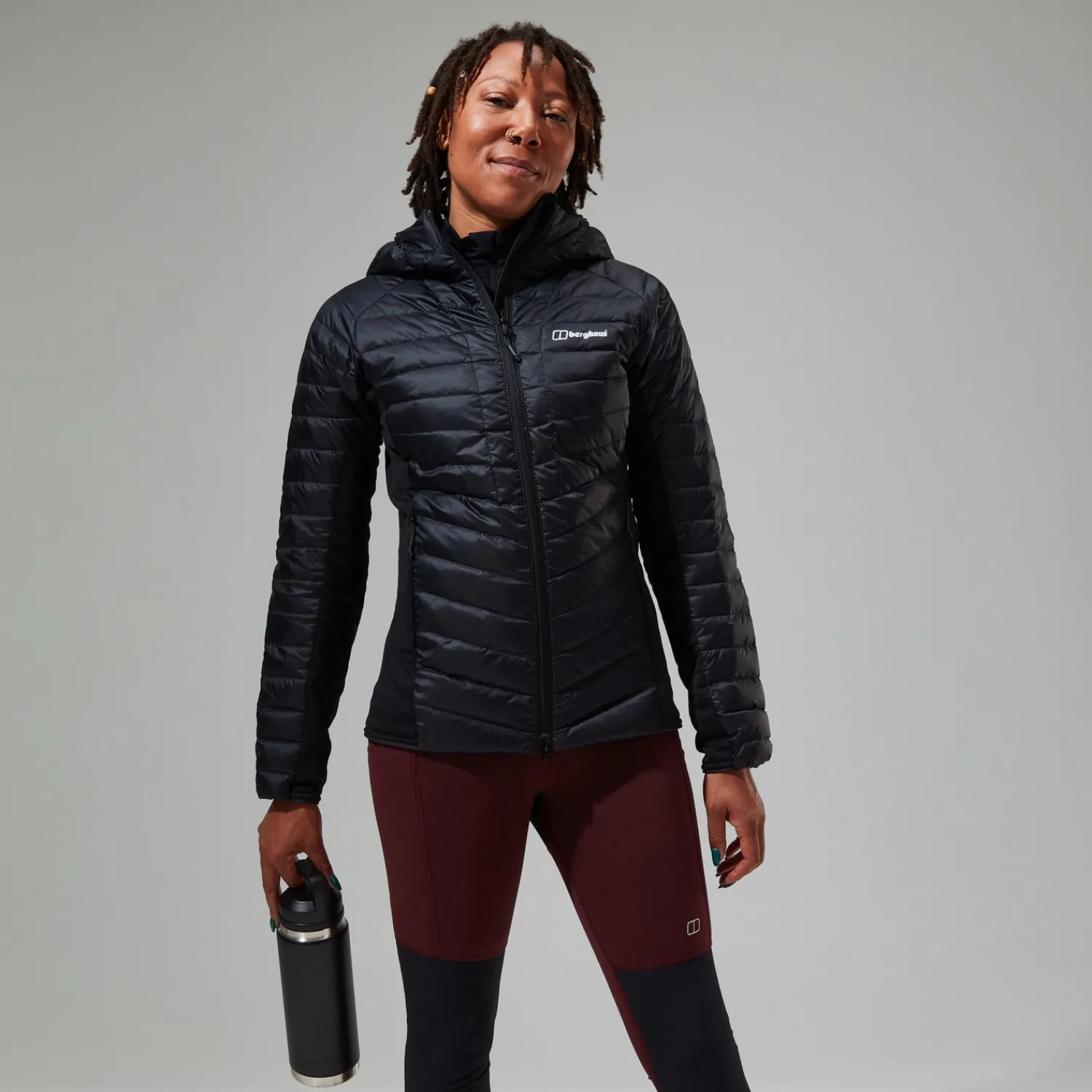 Berghaus Women's Tephra 2.0 Hooded Insulated Jacket Black Best