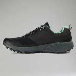 Berghaus Women's Trailway Active Gore-Tex Shoe - Black/Green Discount