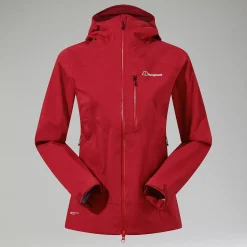 Berghaus Women's Truda Flex Waterproof Jacket - Red Clearance