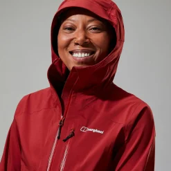 Berghaus Women's Truda Flex Waterproof Jacket - Red Clearance