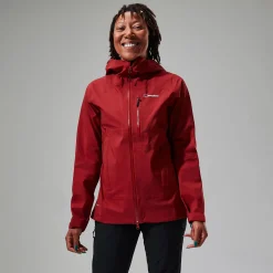 Berghaus Women's Truda Flex Waterproof Jacket - Red Clearance