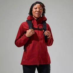 Berghaus Women's Truda Flex Waterproof Jacket - Red Clearance