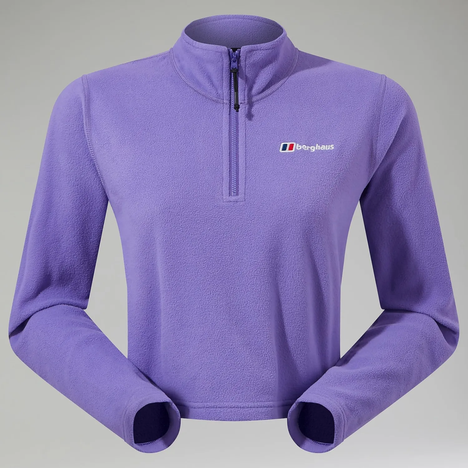 Berghaus Women's URB Prism Cropped Half Zip Fleece - Purple Discount