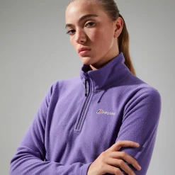 Berghaus Women's URB Prism Cropped Half Zip Fleece - Purple Discount