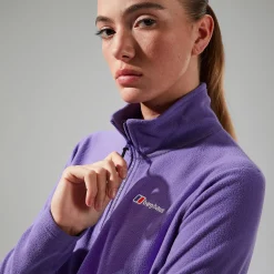 Berghaus Women's URB Prism Cropped Half Zip Fleece - Purple Discount
