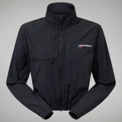 Berghaus Women's Urban Cropped Co-ord Wind Jacket - Black Outlet