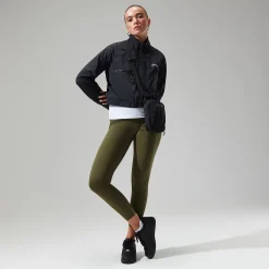 Berghaus Women's Urban Cropped Co-ord Wind Jacket - Black Outlet