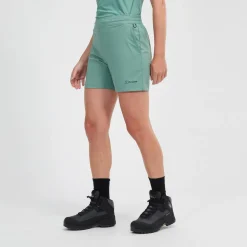 Berghaus Women's Wandermoor Wind Short - Green Hot