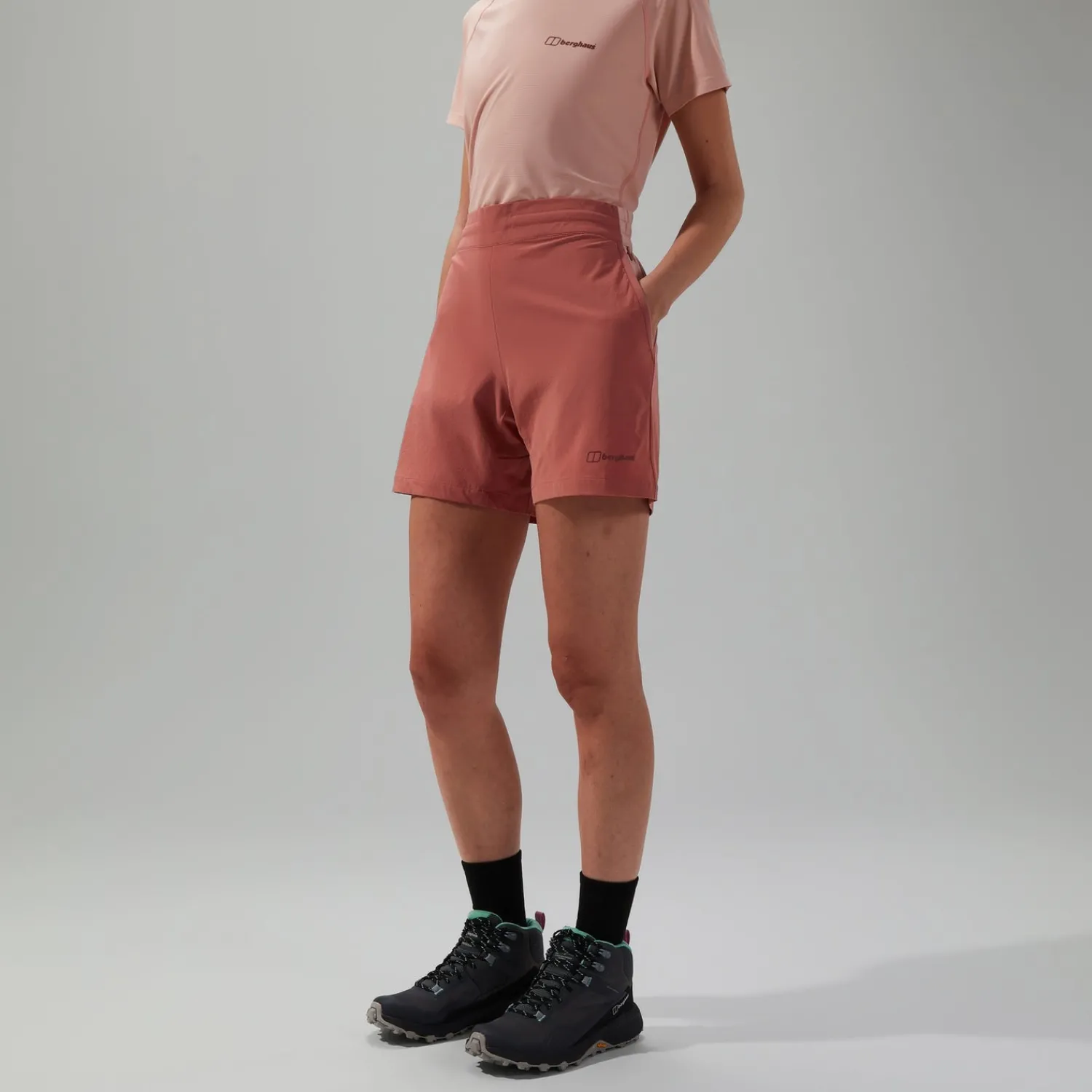 Berghaus Women's Wandermoor Wind Short Pink Fashion
