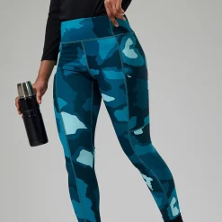 Berghaus Women's Zannia 7/8 Legging - Blue/Turquoise Fashion