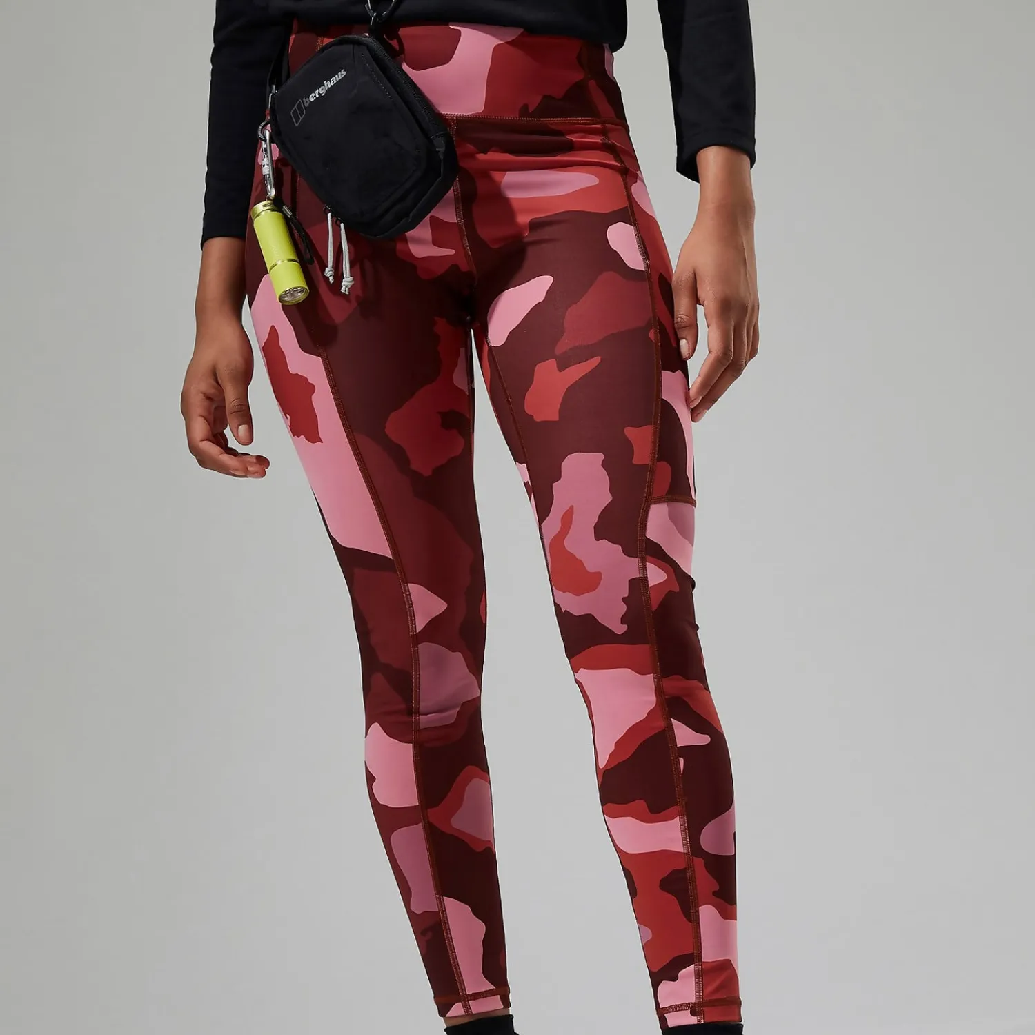 Berghaus Women's Zannia 7/8 Legging - Red/Brown/Pink Outlet